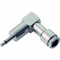 JEFCOM   LMOP-3CTL デンサン　同軸Ｌ型コネクター（圧着レスタイプ）