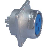 日本七星科学 NANAHOSHI  NR-204-RF 七星　ワンタッチロック式コネクタ　ＮＲ－２０シリーズ　４極　ＲＦ