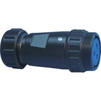 日本七星科学 NANAHOSHI  NJW-204-ADF8 七星　防水メタルコネクタ　ＮＪＷ－２０シリーズ　４極　ＡＤＦ８