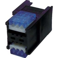 美国 3M   37306-2165-0W0 FL ３Ｍ　ミニ・クランプ　ワイヤーマウントソケット６極　ケーブル中継接続用