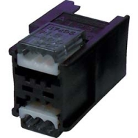 美国 3M   37306-2206-0W0 FL ３Ｍ　ミニ・クランプ　ワイヤーマウントソケット６極　ケーブル中継接続用