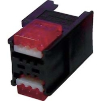 美国 3M   37306-3101-0W0 FL ３Ｍ　ミニ・クランプ　ワイヤーマウントソケット６極　ケーブル中継接続用