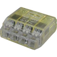 日本中山 TRUSCO  T-QL-4 ＴＲＵＳＣＯ　差込形電線コネクタ極数４　（８個入）