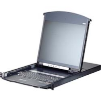 ＡＴＥＮジャパン（株） KL1108VNJJL ＡＴＥＮ　コンソールドロワーＫＶＭ　　８　ポート／デュアルスライド／ロングレール