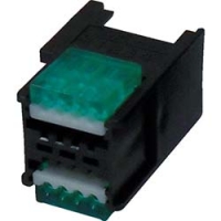 美国 3M   37308-2124-0W0 FL ３Ｍ　ミニ・クランプ　ワイヤーマウントソケット８極　ケーブル中継接続用