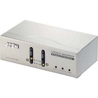 ＡＴＥＮジャパン（株） VS0202 ＡＴＥＮ　マトリックスビデオ切替器　ＶＧＡ／２入力／２出力／オーディオ