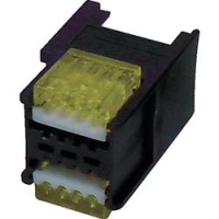 美国 3M   37308-3122-0W0 FL ３Ｍ　ミニ・クランプ　ワイヤーマウントソケット８極　ケーブル中継接続用