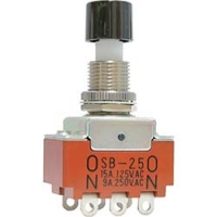 ＮＫＫスイッチズ（株） SB-25 ＮＫＫスイッチズ　押ボタンスイッチ　はんだ端子　２極ＯＮ－ＯＮ