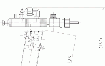 ACE GIKEN 技研点胶机2液用ハンドピースHP-107DN-Ⅲ