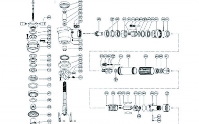 广州藤野代理  不二空机 FUJI  5412056255   SP-2 日本军工品质.512角磨机套件 固定环　(FBM-80A-6用)