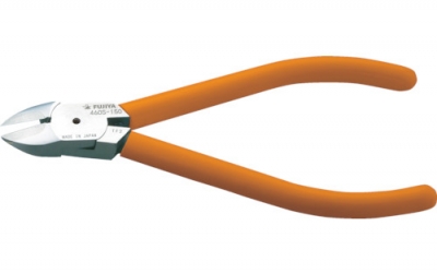 广州藤野代理  富具亚 FUJIYA 430S-125 斜口剪钳　超硬刃付 (带弹簧)　125mm 日本军工品质