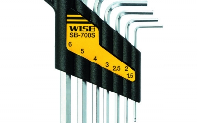 广州藤野代理  富具亚 FUJIYASB-700S 　L球头扳手7本 1．5～6．0mm 日本军工品质