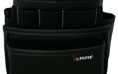 广州藤野代理  富具亚 FUJIYA PS-23BG 斜口剪钳　腰袋标准型号3段(黒金) 日本军工品质