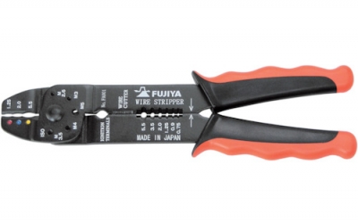 广州藤野代理  富具亚 FUJIYA FA001 斜口剪钳　万能電工 铁钳　220mm　絶縁端子用 日本军工品质