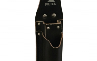 广州藤野代理  富具亚 FUJIYA LP-9DSB 斜口剪钳　高級黒革製工具袋(2段差し) 日本军工品质