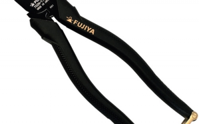 广州藤野代理  富具亚 FUJIYA 700N-175BG 斜口剪钳　偏芯強力(黒金 日本军工品质.圧着機能付)