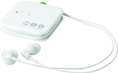 KING JIM  MM1000-W  　耳机　白