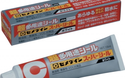施敏打硬 CEMEDINE SS-135（W） 胶水　胶水超多用途スーパーシール１３５ｍ　白