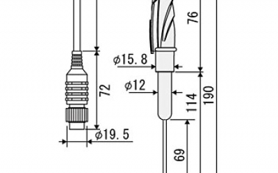 东亚电波 DKK 0IB00007 pH计用电极