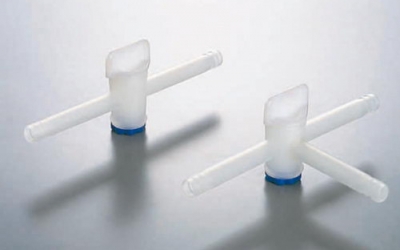 日本亚速旺 ASONE 6-681-01 直通型・T型龙头 （PP制）二方・三方活栓 COCK PP