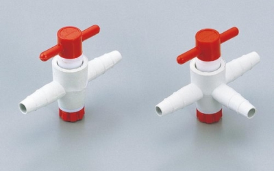 日本亚速旺 ASONE F30890-0000 直通型・T型龙头 ストップコック COCK PP 5-5052-01