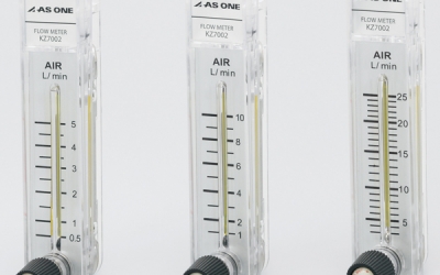 日本亚速旺 ASONE KZ-7002-05A 气体流量计 （PC制・带阀）ガス流量計 FLOW METER 2-941-01
