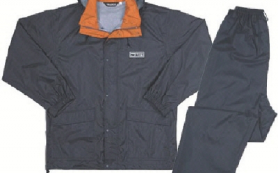 日本中山 TRUSCO  SRS-75（M）专业防雨服深灰色M