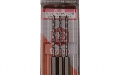 日本中山 TRUSCO T6CD-35-3P六角轴充电驱动程序位3.5×903套