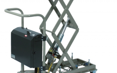 日本中山 TRUSCO HDL-WD 1058P低回流式台车100kg 520X850电动升降式提升程