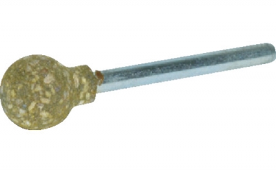 日本中山 TRUSCO  KI2206带RF橡胶轴的磨刀石球型Φ6 X轴3200#10根入