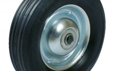 日本中山 TRUSCO  HT-PNP200两轮搬运车用车轮Φ200固态HT39N-42N用