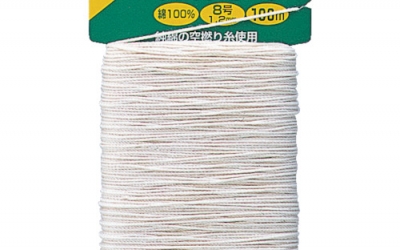 日本中山 TRUSCO MI-8100M　純綿水糸　線径１．２ｍｍ　１００ｍ巻