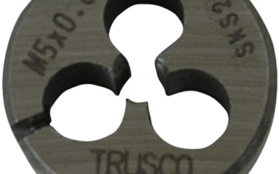 日本中山 TRUSCO T25D-5X08圆形骰子25直径M5×０．８　（ＳＫＳ）