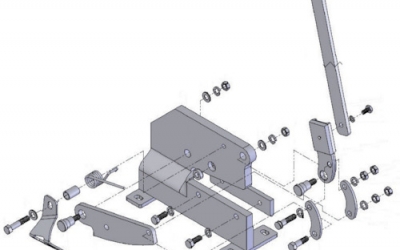 日本中山 TRUSCO P3003P-3用六角螺栓NO.3