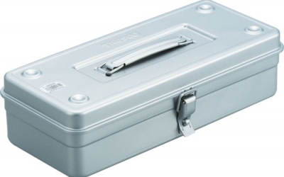 日本中山 TRUSCO T50SV行李箱型工具箱373X163X102银