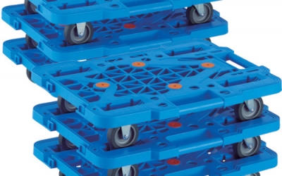 日本中山 TRUSCO  MPK-500-B根网状物型515X385蓝色