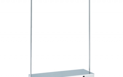 日本中山 TRUSCO  SUHR20-150D不锈钢衣架架架W1500XH200