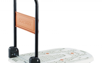 日本中山 TRUSCO MPK-720-W-JS树脂底车卡尔蒂奥折叠榻榻米780X490带白色树脂限位器