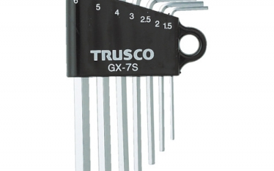 日本中山 TRUSCO  GX-7S六角棒扳手套装7本组