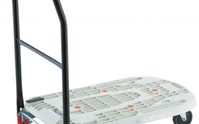 日本中山 TRUSCO MPK-720F2-WS树脂底车Cartior平面旋转手柄780X490S付白