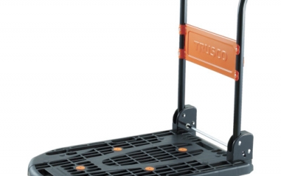 日本中山 TRUSCO  MPK-720-BK树脂台车可尔蒂奥折叠榻榻米780X490黑色