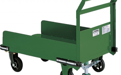 日本中山 TRUSCO  OHN-23PS钢铁搬运车900X600三面面板S付