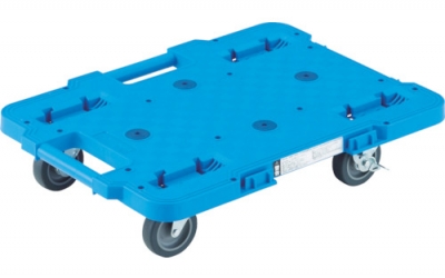 日本中山 TRUSCO  MPB-500JS-B轮渡370X500 4轮带自由S蓝色