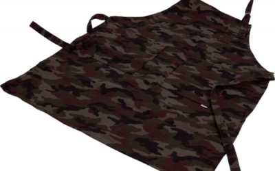 日本中山 TRUSCO  GE-CCMF洁净围裙迷彩