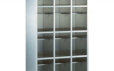 日本中山 TRUSCO 12-43T SUS304长靴橱柜中付4列3段