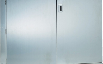 日本中山 TRUSCO SU1KL-12　ＳＵＳ３０４　一斗缶保管庫　１２缶用