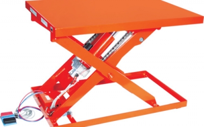 日本中山 TRUSCO HDL-L100612V-D2台升降机1000kg电动B螺丝DC24V650×１２００