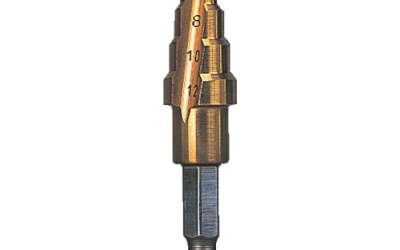 日本中山 TRUSCO  NMS-12G六角轴步钻2片刃钛涂层4～12mm