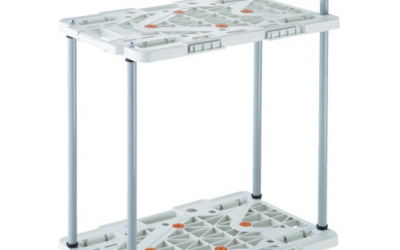 日本中山 TRUSCO  MPK-6024S-BK2段式面包车600X400带手柄带S的黑色