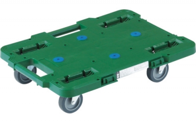 日本中山 TRUSCO  MPB-500J-GN路由器370X500 4轮自由绿